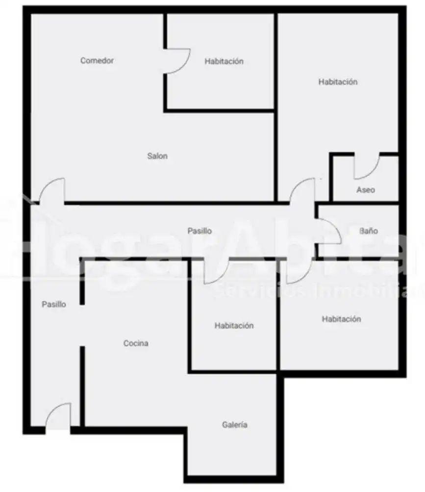 Piso en venta en Castellón de la Plana / Castelló de la Plana con Aire acondicionado, Calefacción y Amueblado