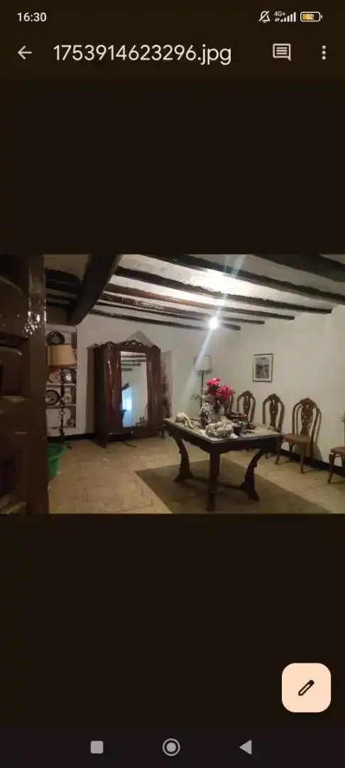 Menjador de Finca rústica en venda en Báguena amb Traster