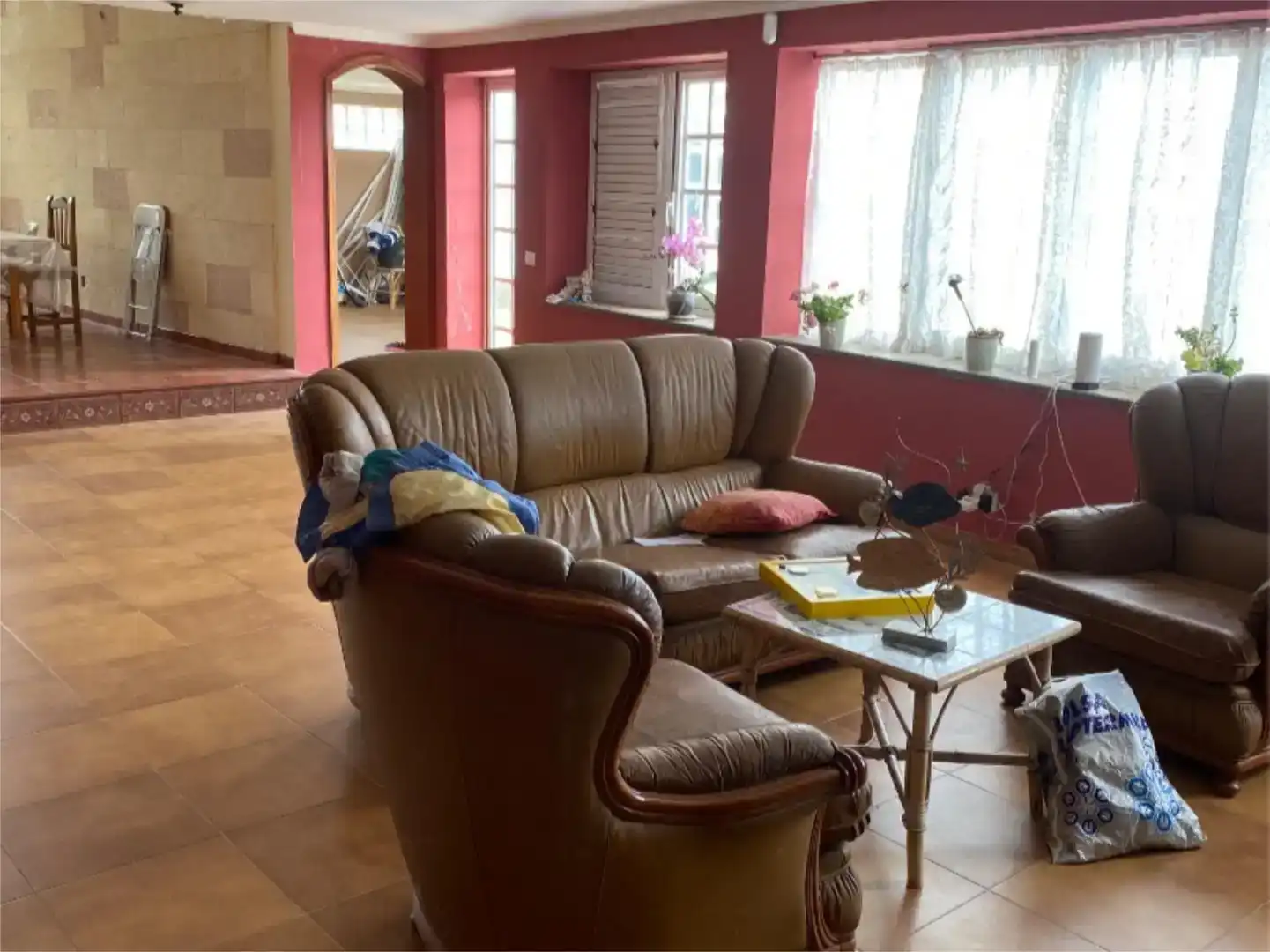 Sala de estar de Casa o chalet en venta en Gáldar con Piscina