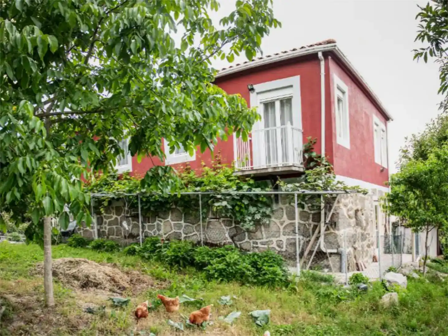 Vista exterior de Casa o xalet en venda en Taboada amb Jardí privat, Parquet i Traster