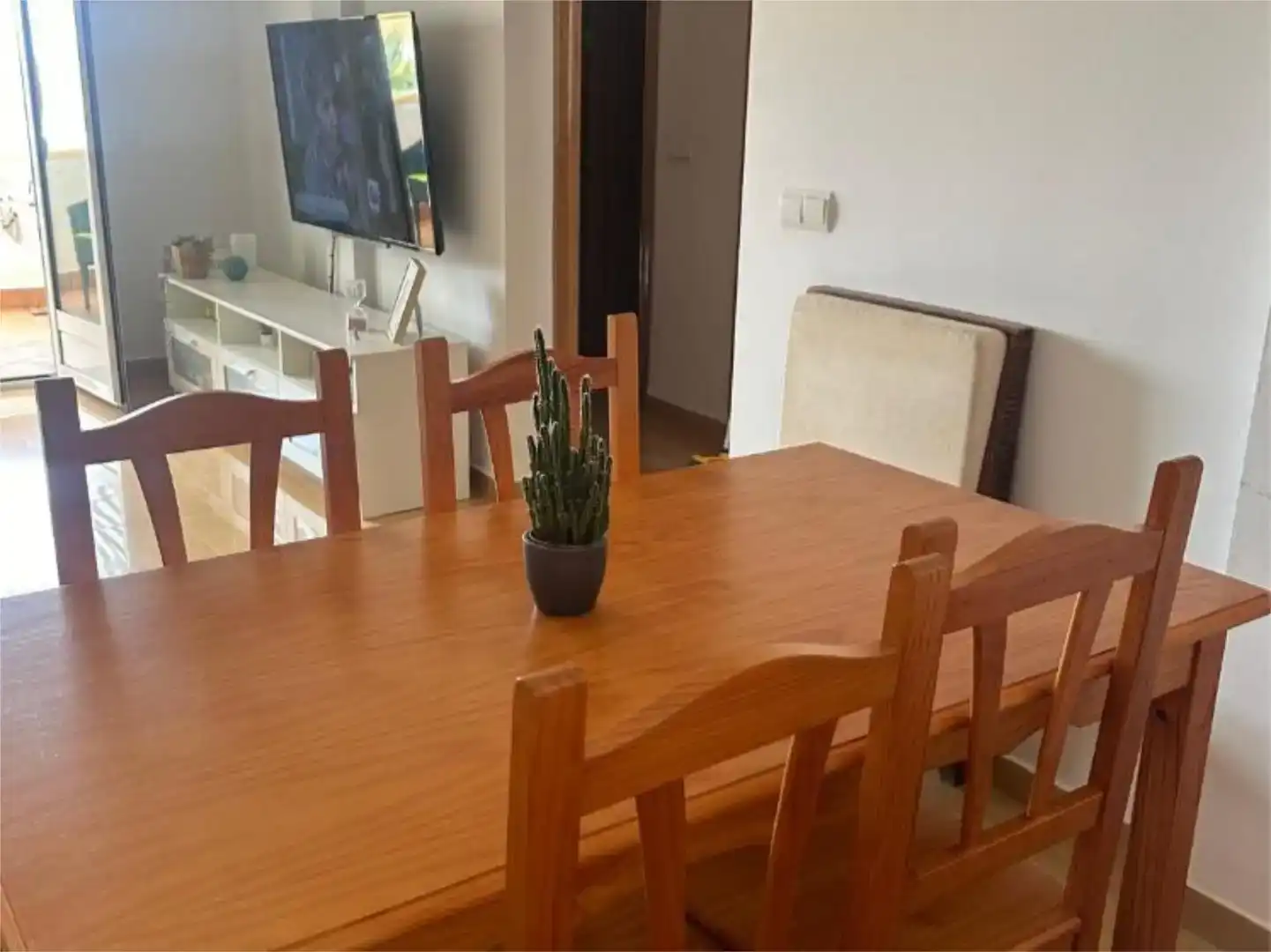 Comedor de Apartamento de alquiler en Pulpí con Jardín privado, Piscina y Amueblado