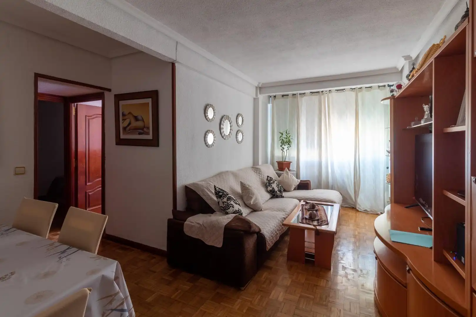 Sala de estar de Piso en venta en Getafe con Calefacción y Parquet