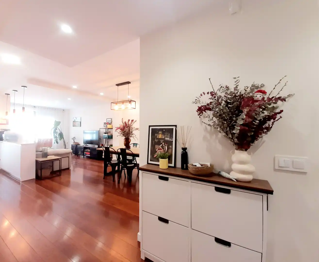 Living room of Flat for sale in Archena  with Air Conditioner, Heating and Parquet flooring