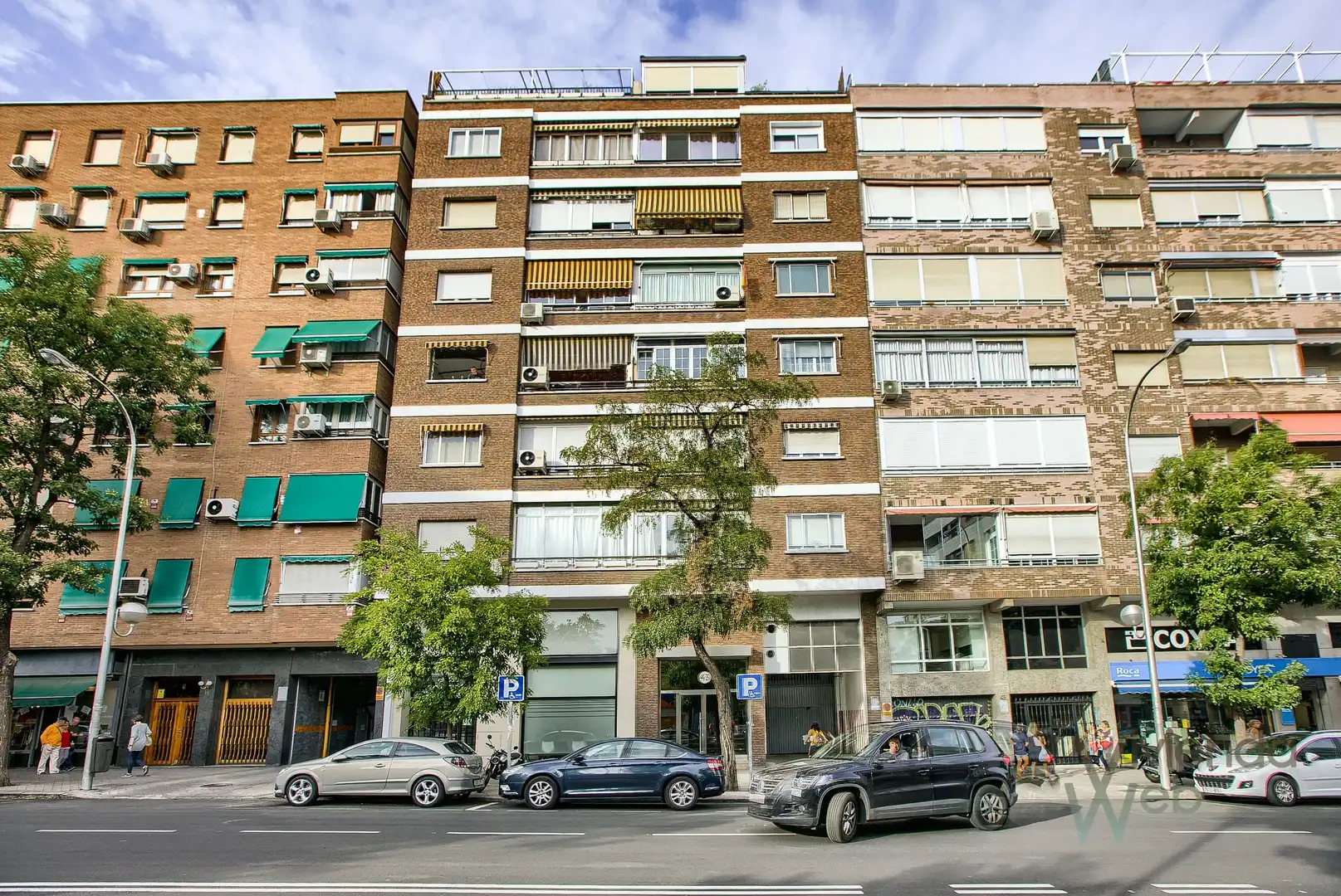 Exterior view of Flat for rent in Madrid  with Air Conditioner, Heating and Parquet flooring