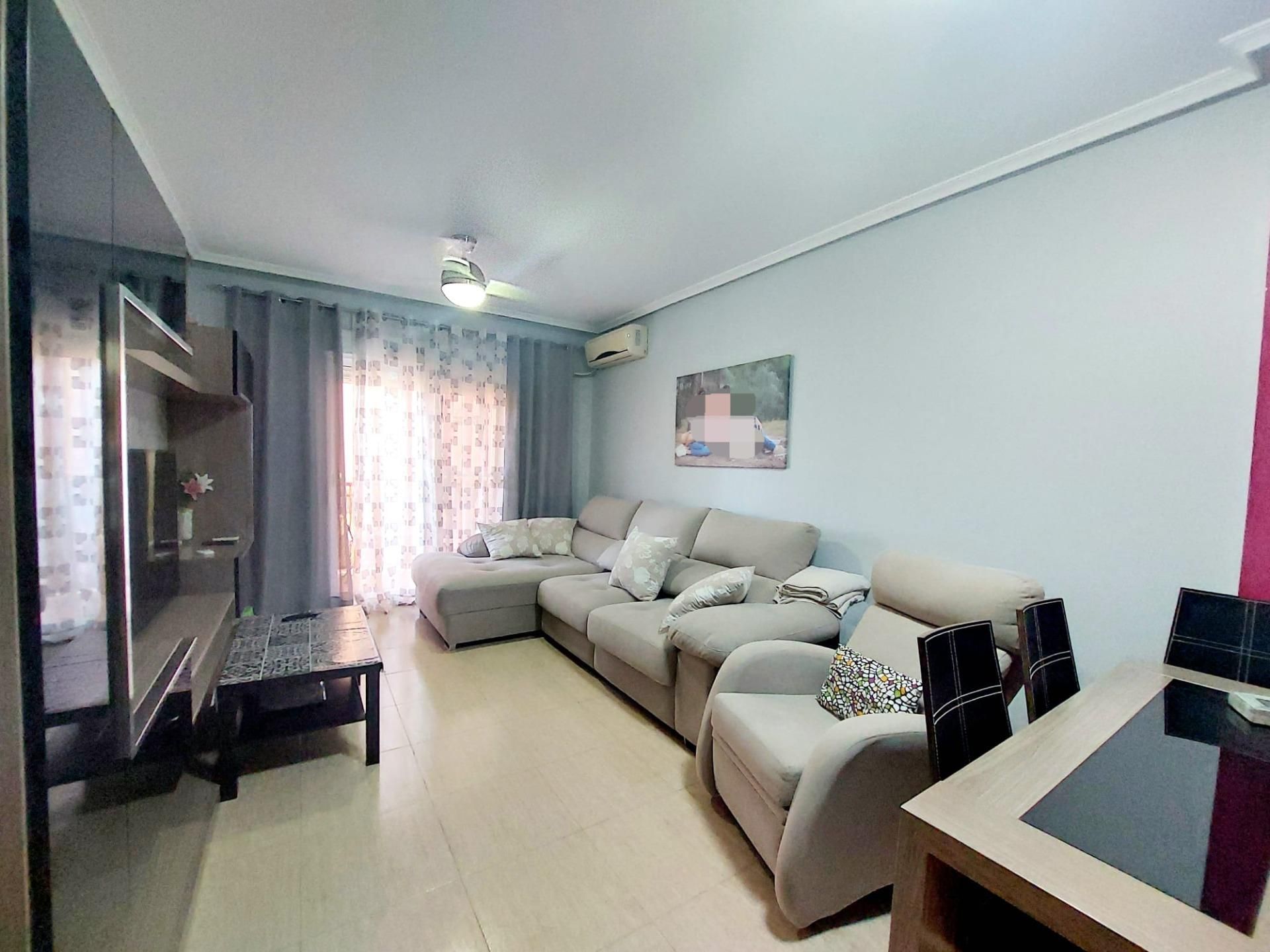 Living room of Flat for sale in  Murcia Capital  with Air Conditioner, Heating and Storage room