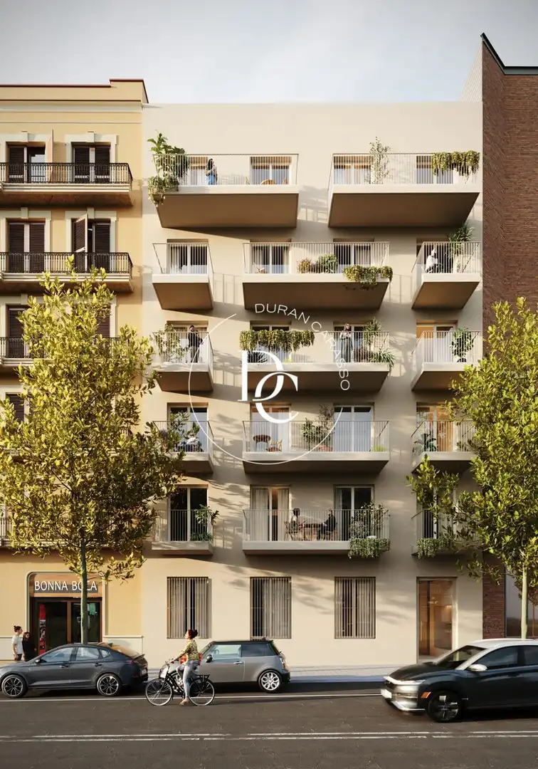 Vista exterior de Piso en venta en Barcelona con Aire acondicionado, Calefacción y Terraza