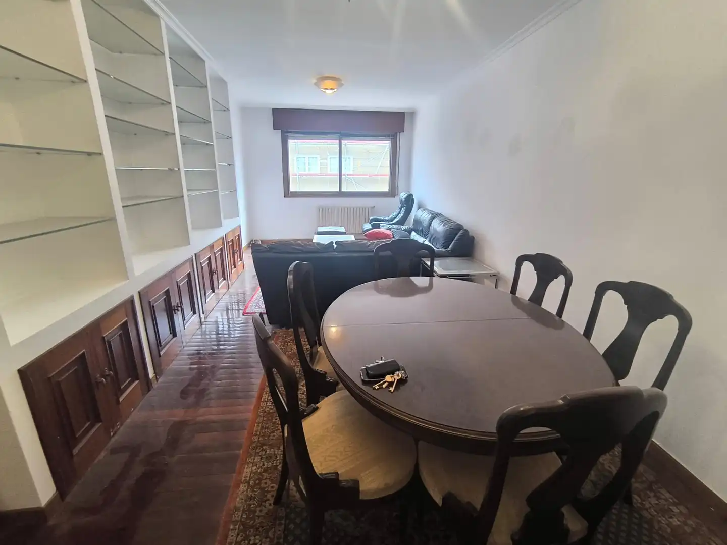 Comedor de Piso en venta en Pontevedra Capital  con Calefacción, Parquet y Trastero