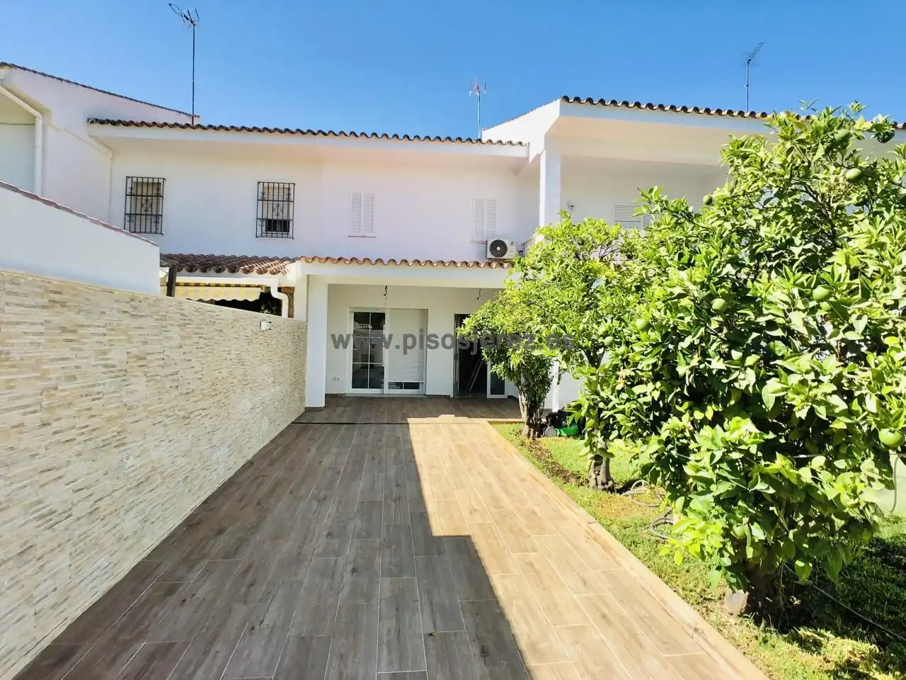 Garden of Houses for sale in Jerez de la Frontera  with Air Conditioner, Private garden and Terrace