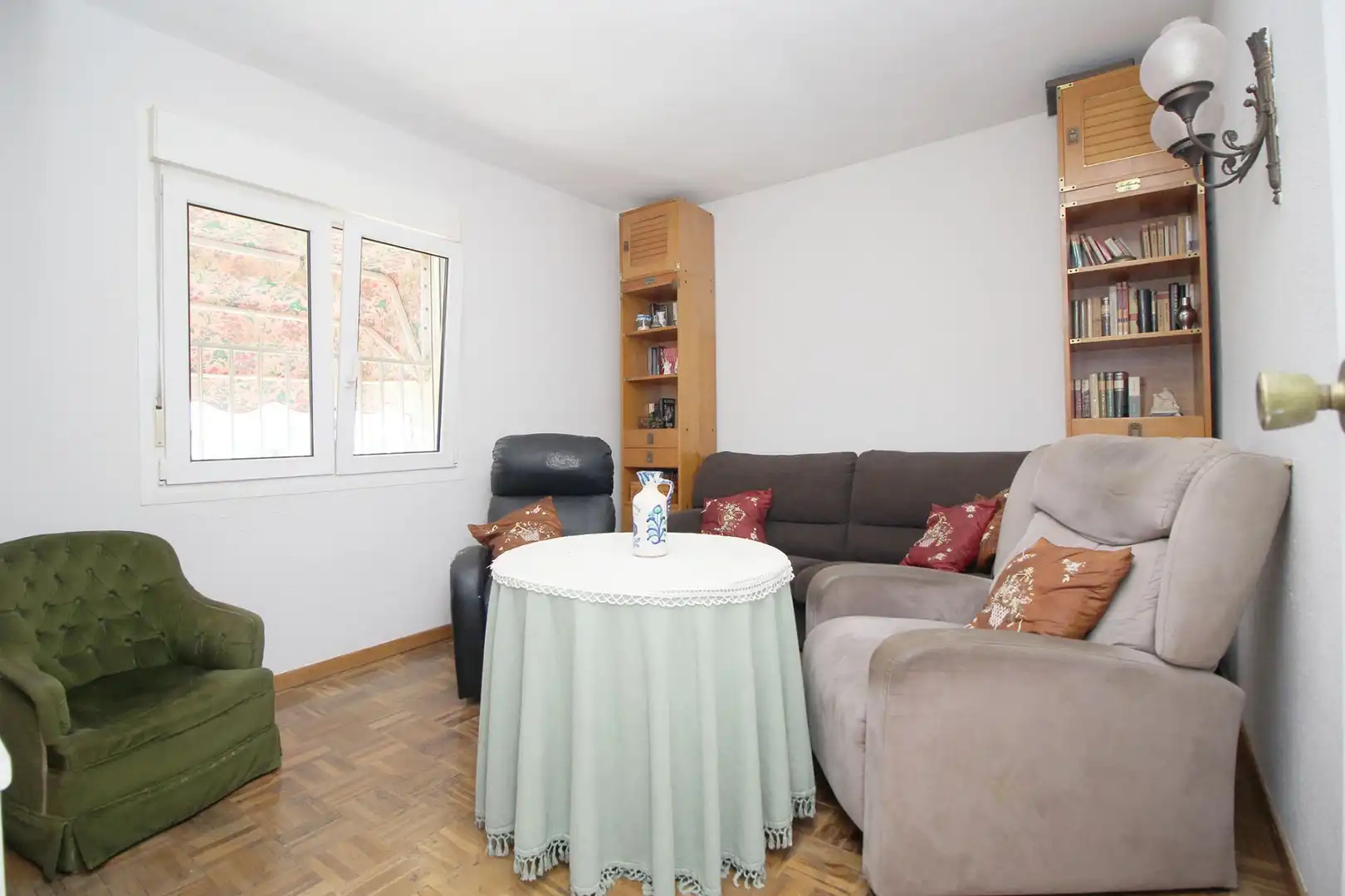 Sala d'estar de Pis en venda en Málaga amb Aire condicionat, Calefacció i Terrassa