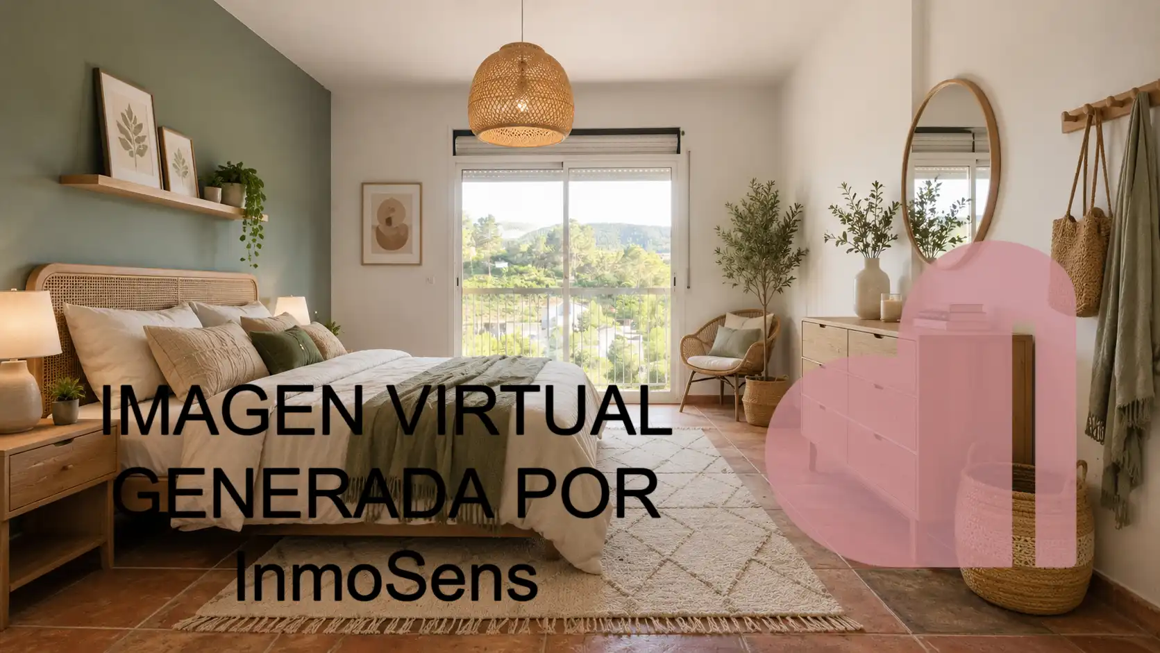 Habitación de Casa adosada en venta en Vallirana con Jardín privado, Terraza y Balcón
