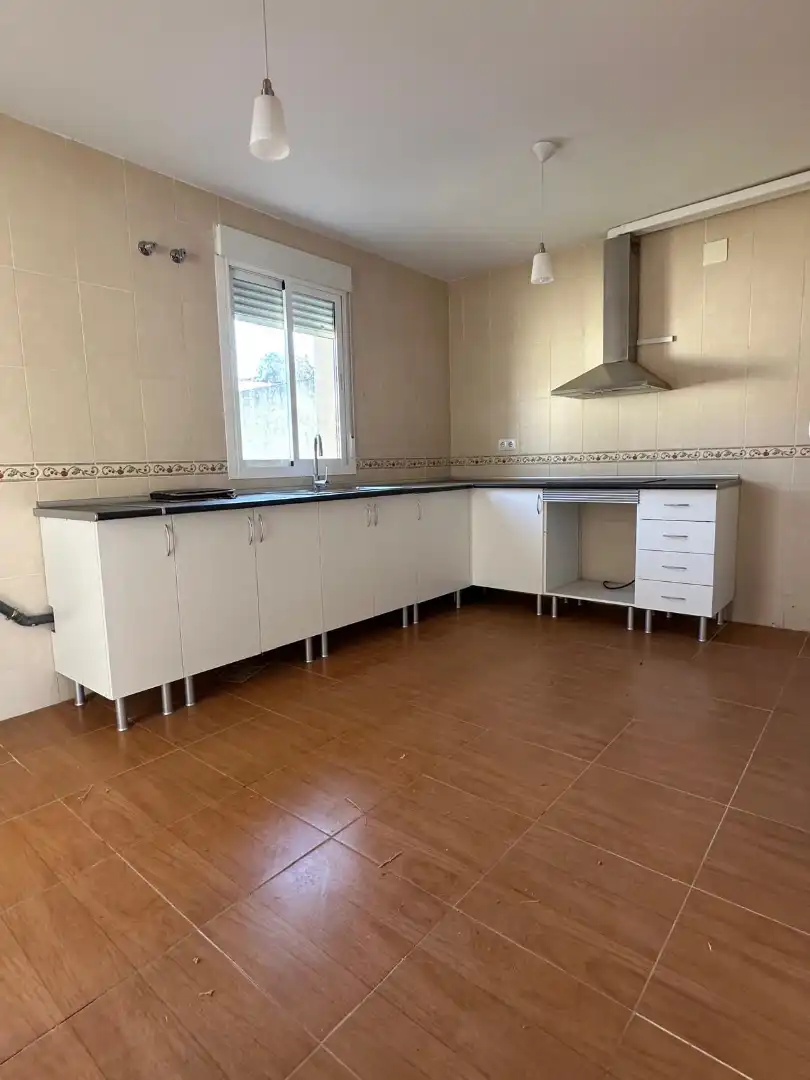 Cocina de Casa adosada en venta en Lobón con Terraza y Balcón