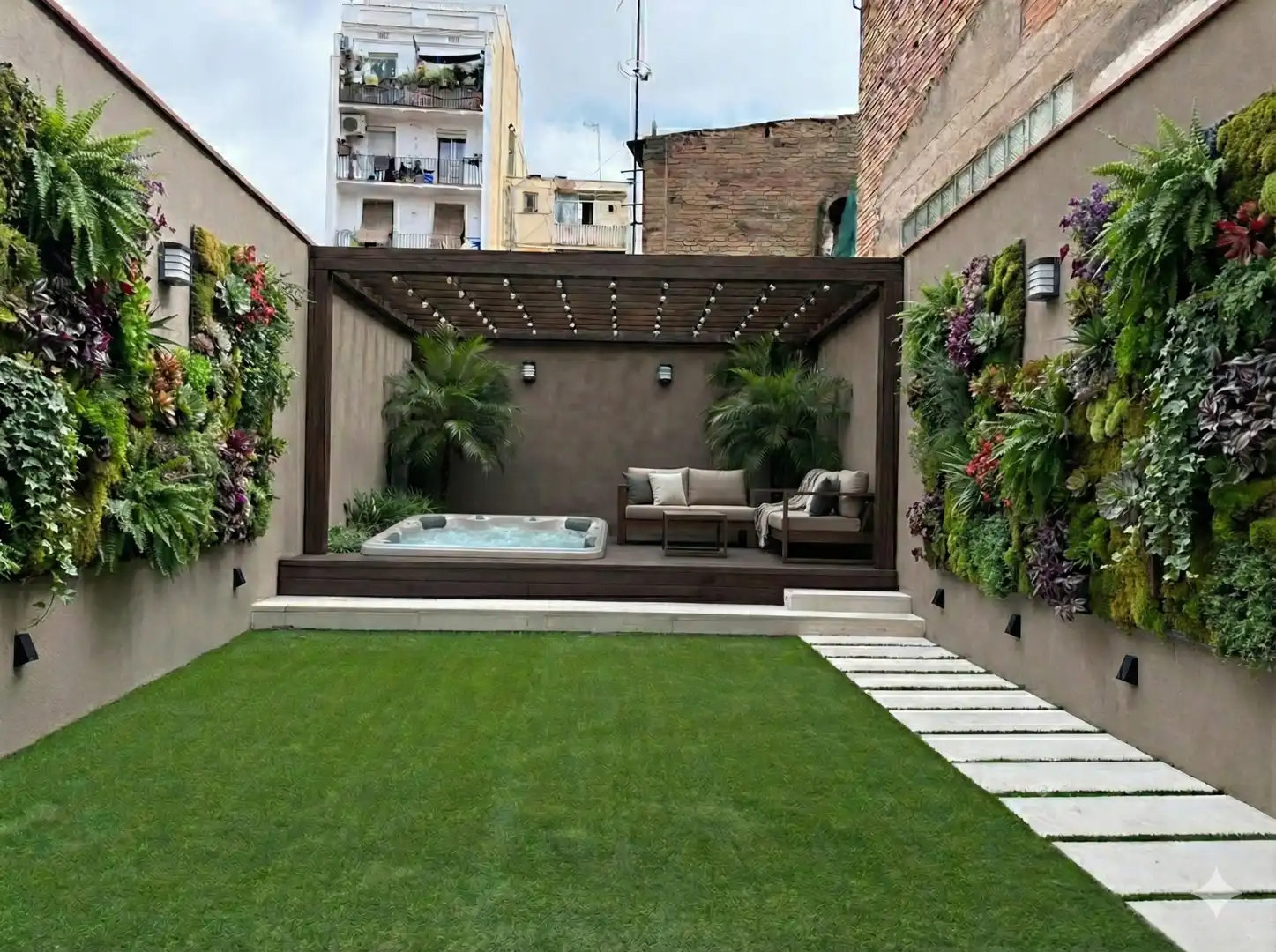 Terrassa de Planta baixa en venda en Barcelona amb Aire condicionat, Calefacció i Jardí privat