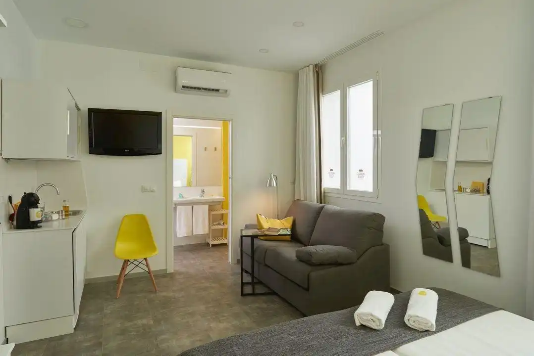Bedroom of Lofts for rent in Córdoba  with Air Conditioner and Furnished