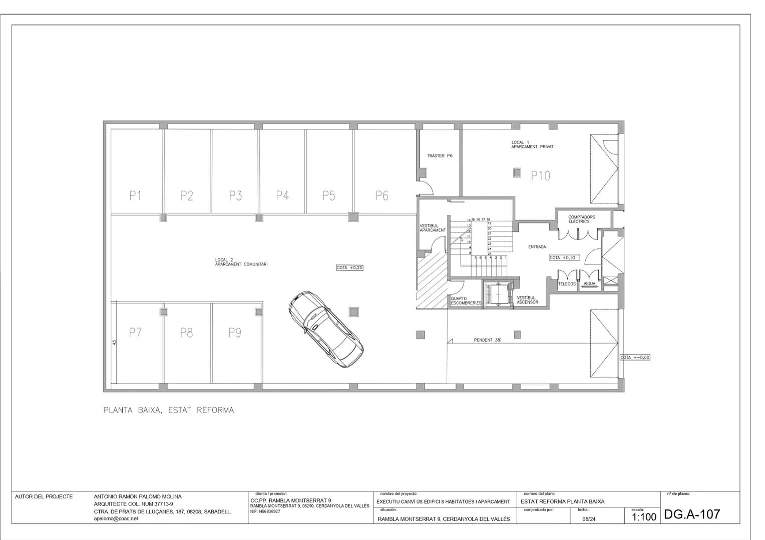 Penthouse mit Aufzug zum Verkauf in Rambla de Montserrat 9, imagen 8