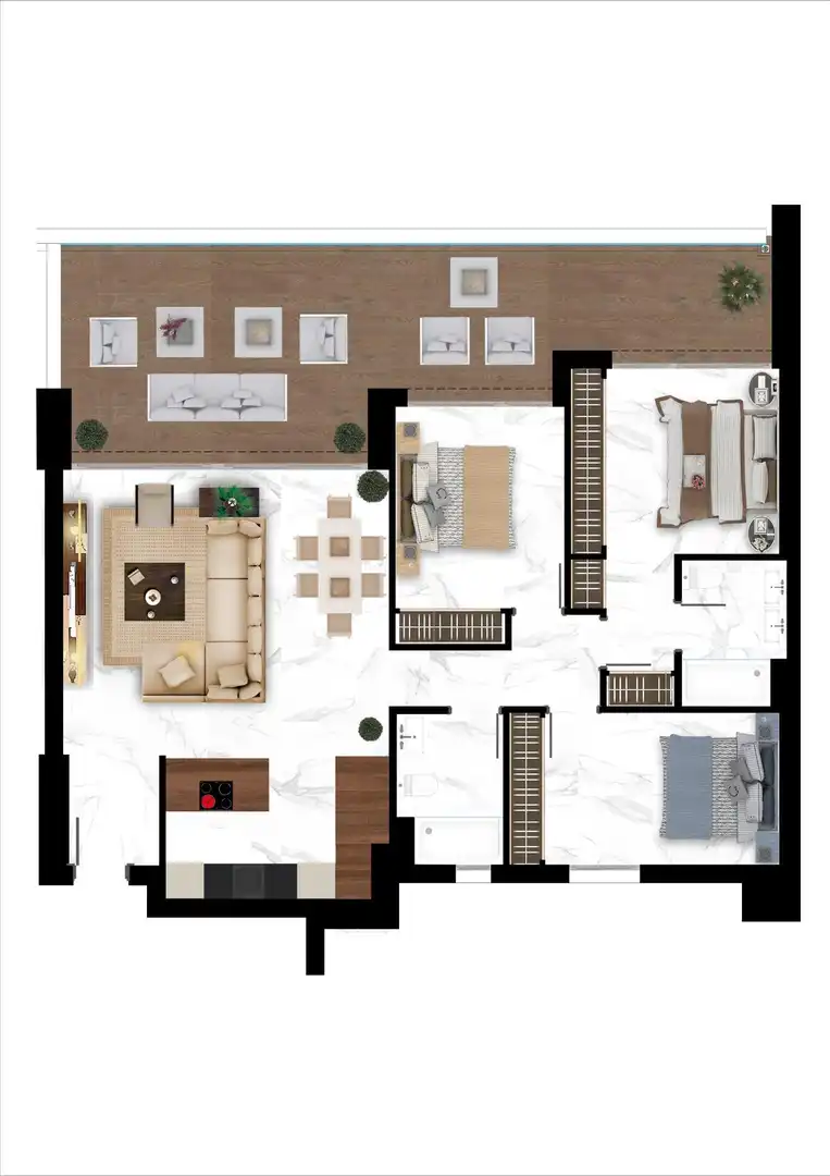 Apartament amb piscina en venda a Avenida de Burgos, imagen 34