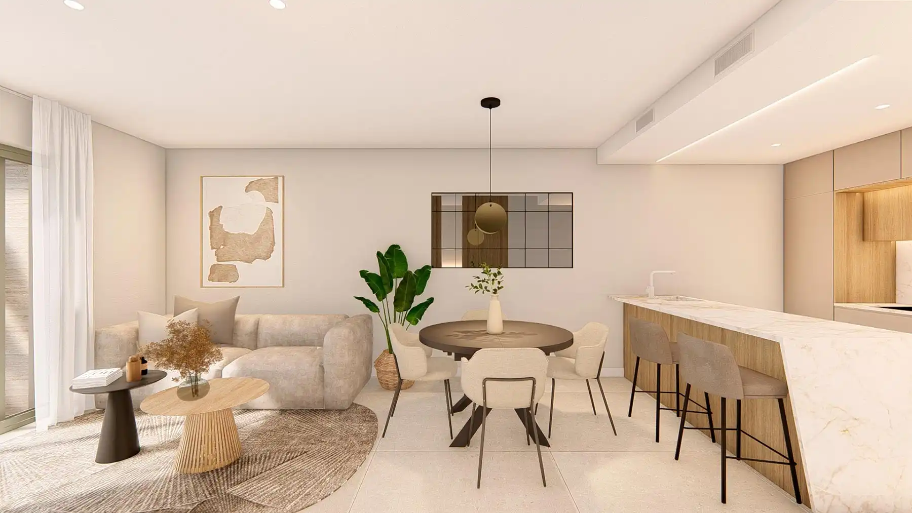Mini appartamento con piscina in vendita a Las Lomas de Rame - Bahía Bella, imagen 7