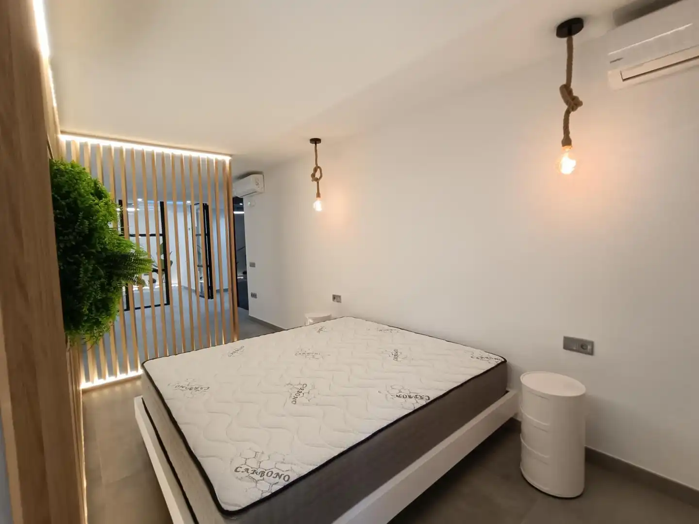 Schlafzimmer von Wohnung zur Miete in Castellón de la Plana / Castelló de la Plana mit Klimaanlage und Heizung