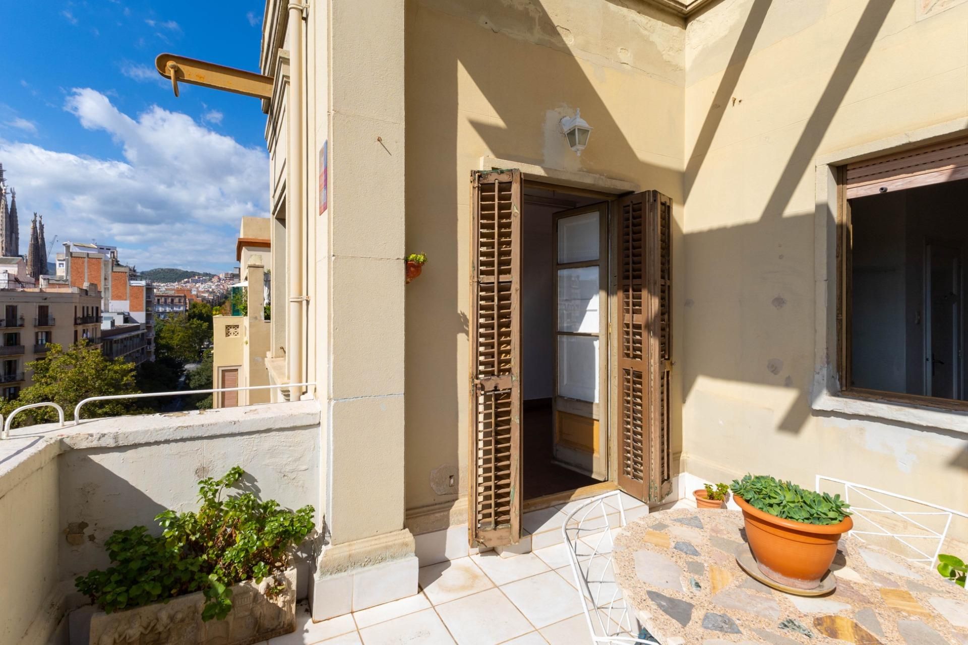 Balcony of Attic for sale in  Barcelona Capital  with Terrace