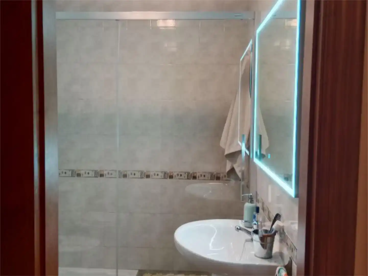 Baño de Casa adosada en venta en Alberic con Aire acondicionado y Trastero