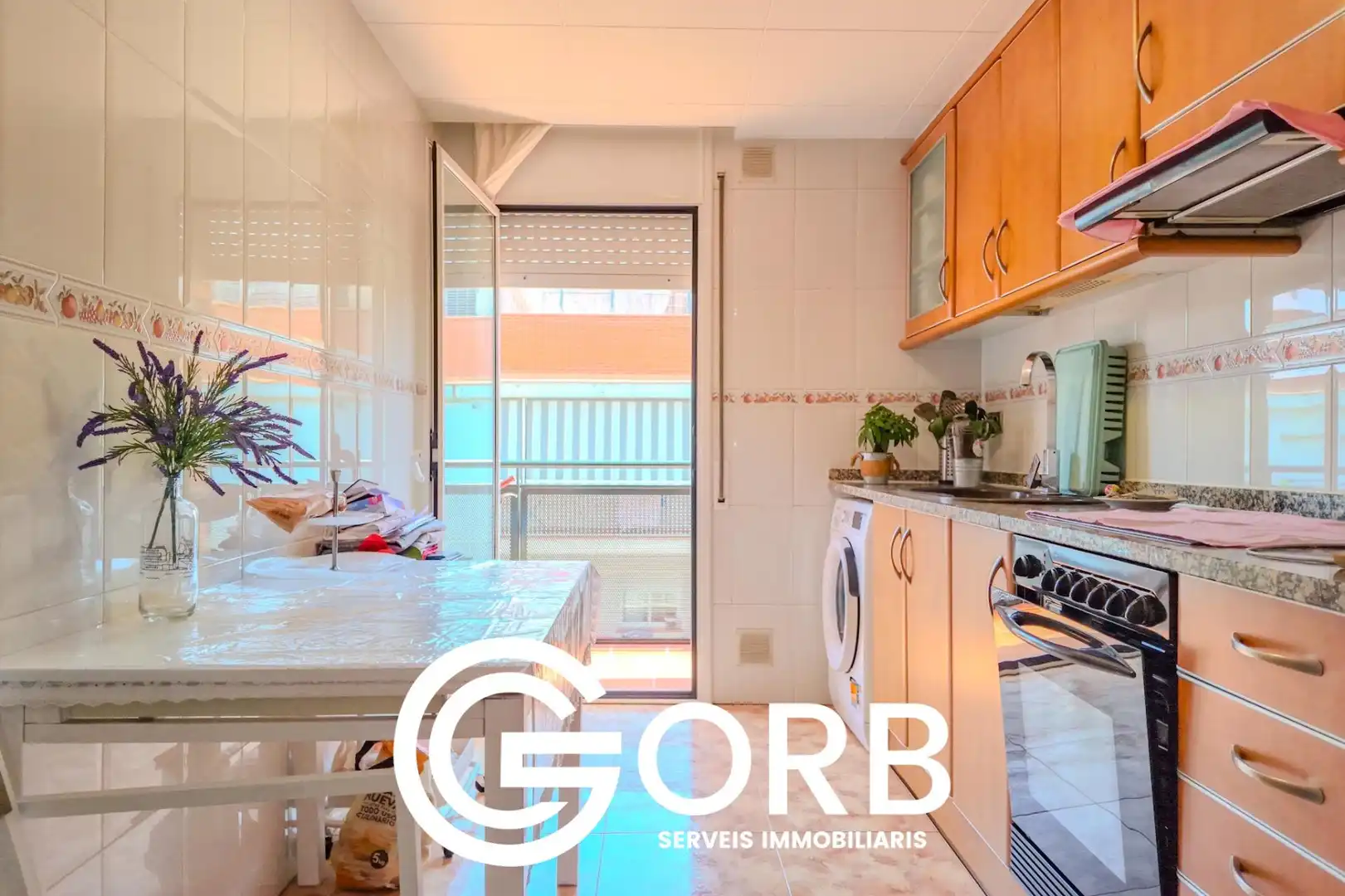 Kitchen of Attic for sale in Mataró  with Terrace and Balcony