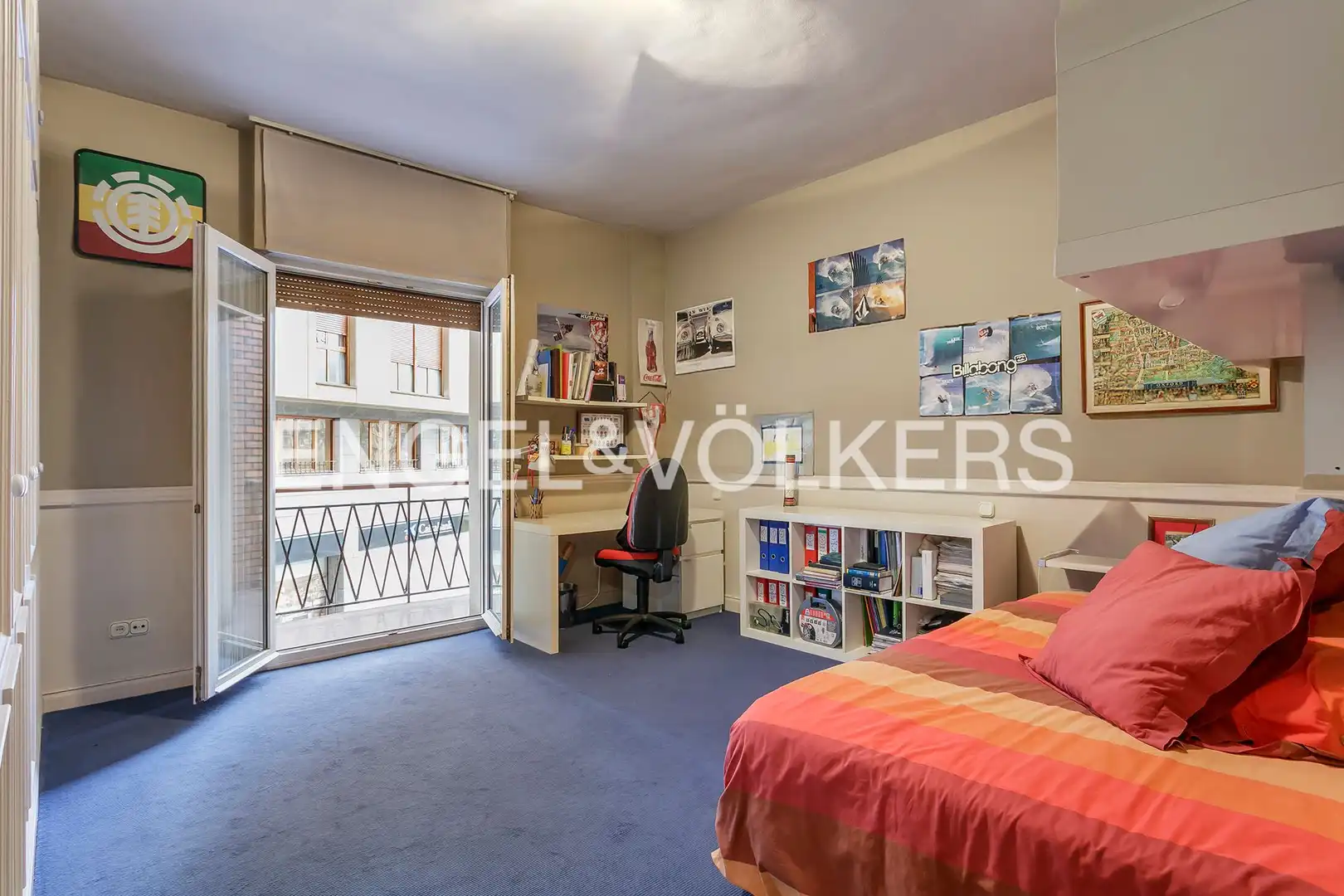 Bedroom of Flat for sale in Bilbao   with Heating, Parquet flooring and Terrace