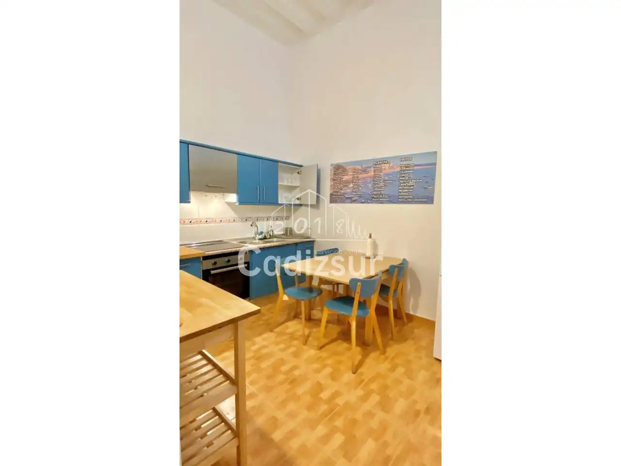 Cocina de Piso de alquiler en Cádiz con Amueblado