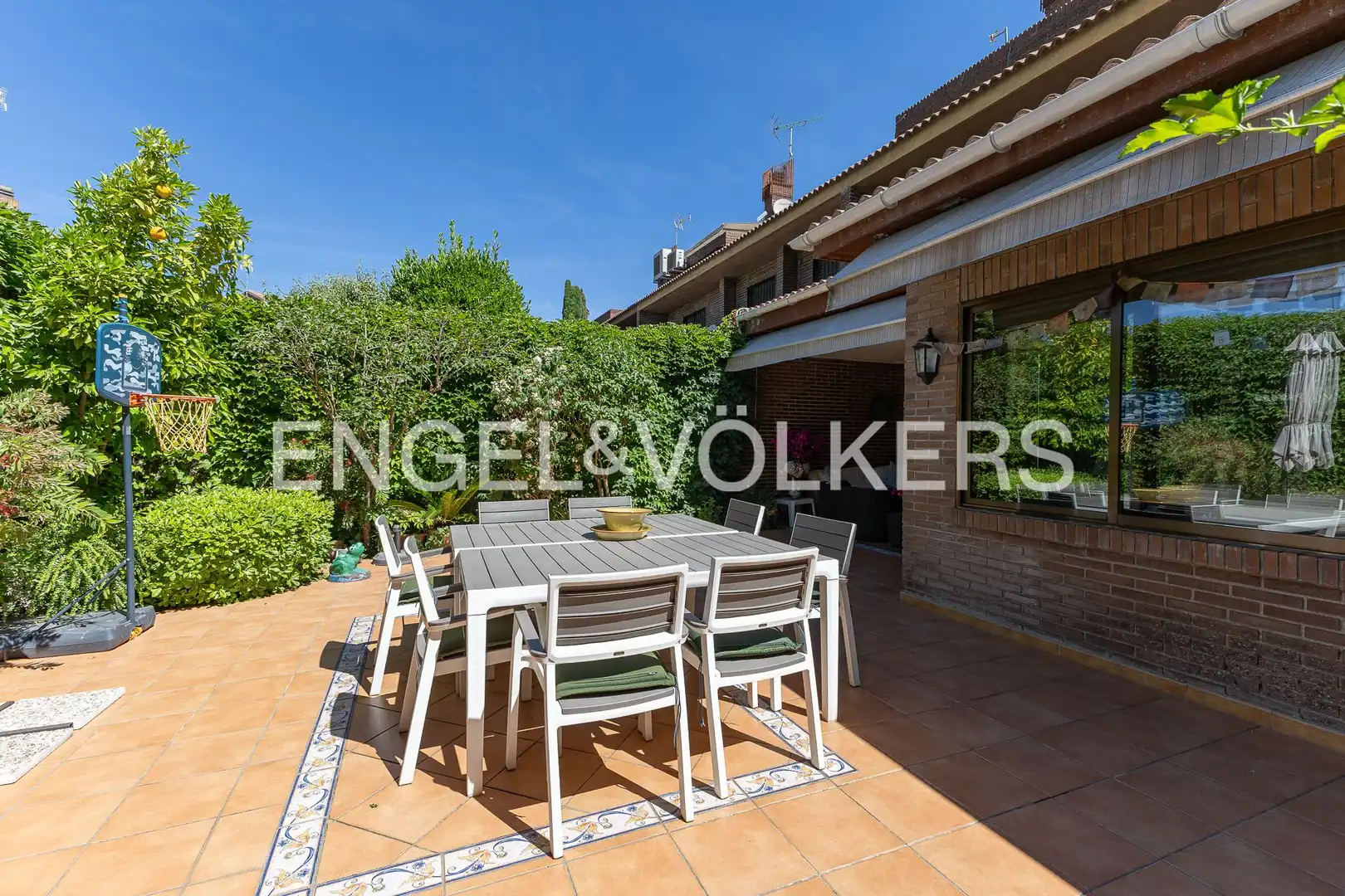 Terraza de Casa o chalet en venta en Pozuelo de Alarcón con Aire acondicionado, Calefacción y Jardín privado