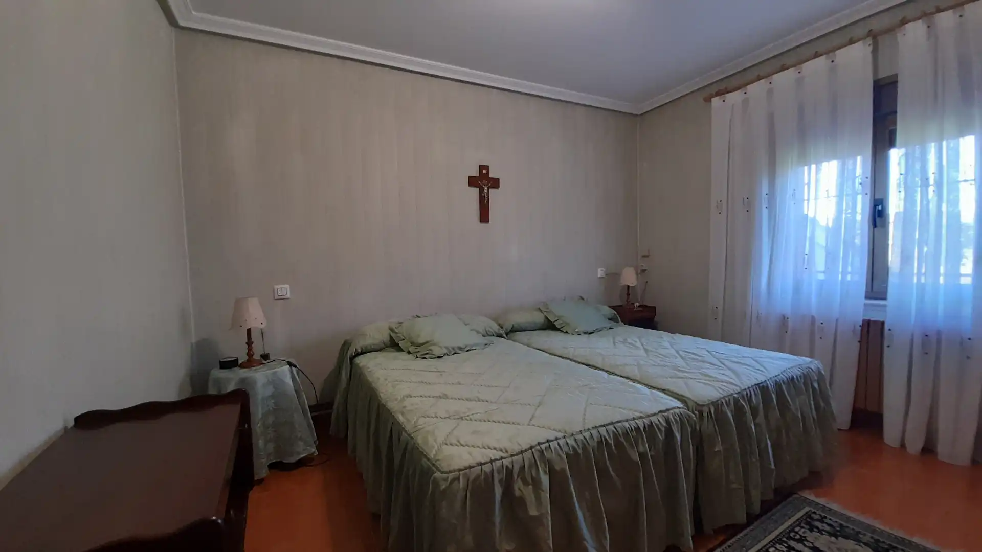 Schlafzimmer von Country house zur Miete in Oviedo  mit Heizung, Terrasse und Möbliert