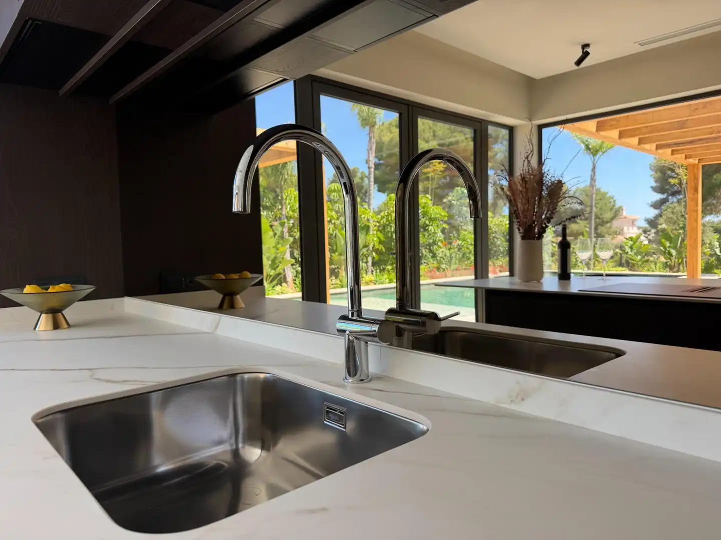 Kitchen of Houses for sale in Jávea / Xàbia  with Air Conditioner, Private garden and Terrace