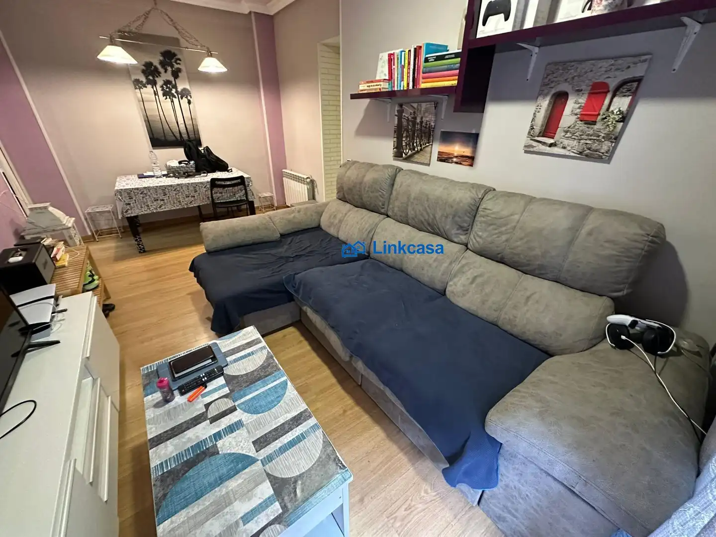 Sala d'estar de Pis en venda en Madrid amb Calefacció i Terrassa