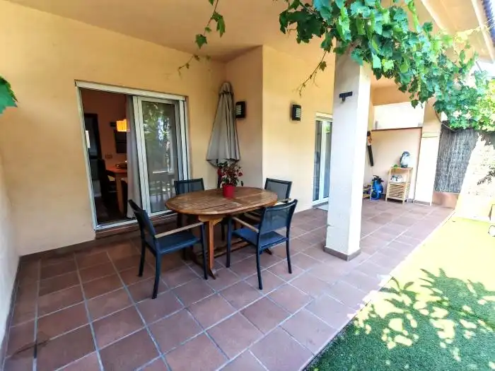 Terraza de Casa adosada en venta en Lliçà d'Amunt con Aire acondicionado, Calefacción y Jardín privado