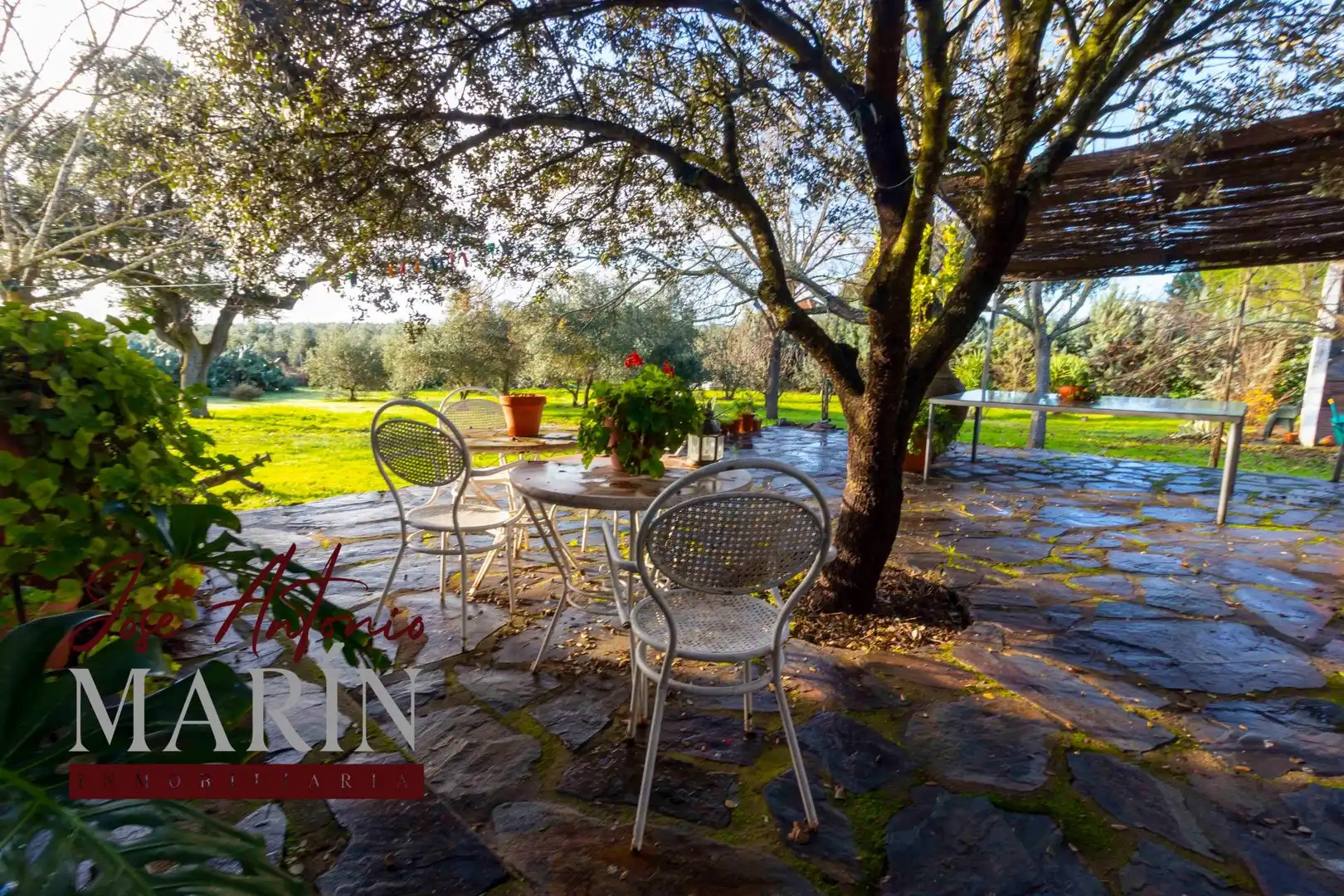 Garten von Country house zum Verkauf in Badajoz mit Privatgarten, Abstellraum und Schwimmbad