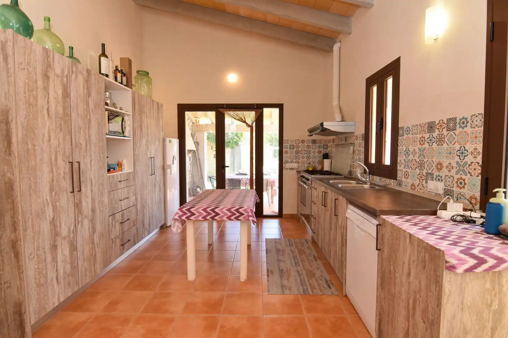 Cocina de Finca rústica de alquiler en Artà con Aire acondicionado, Calefacción y Trastero