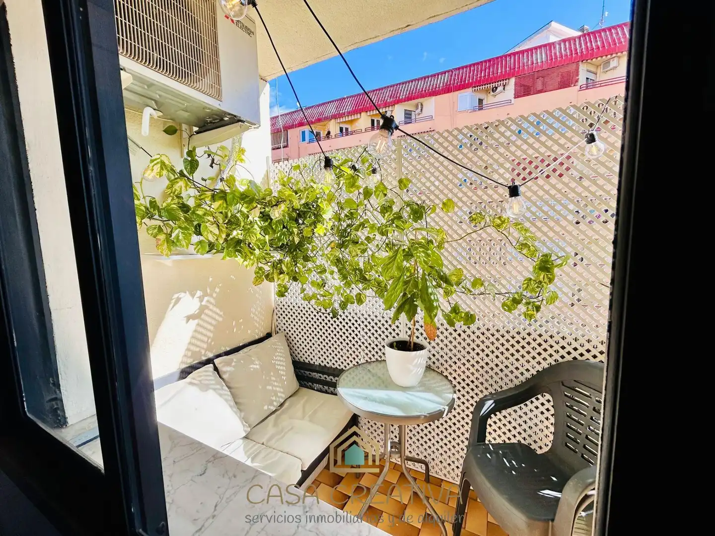 Terrasse von Wohnung zum Verkauf in Gandia mit Privatgarten, Terrasse und Möbliert
