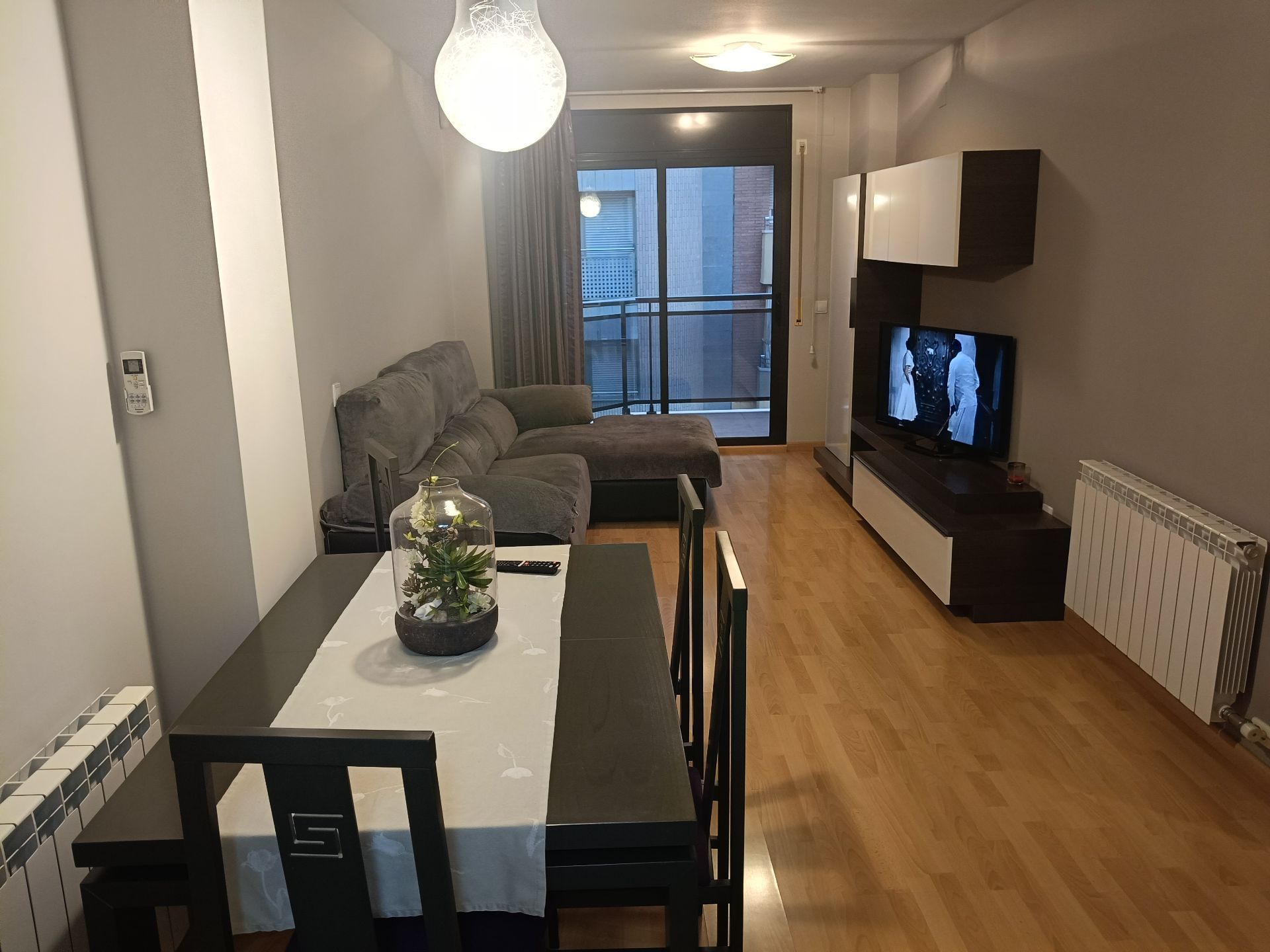 Living room of Apartment for sale in  Lleida Capital  with Air Conditioner, Heating and Storage room
