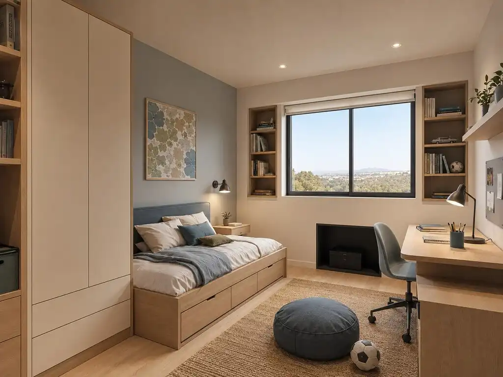 Habitación de Finca rústica en venta en Campanet con Aire acondicionado, Jardín privado y Terraza