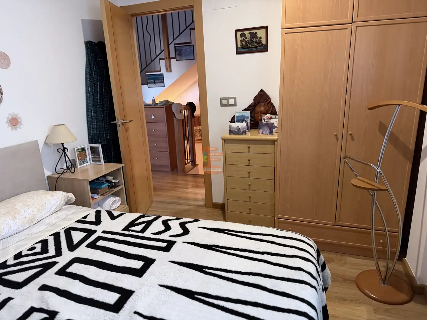 Bedroom of Houses for sale in Zaragoza  with Air Conditioner, Heating and Private garden