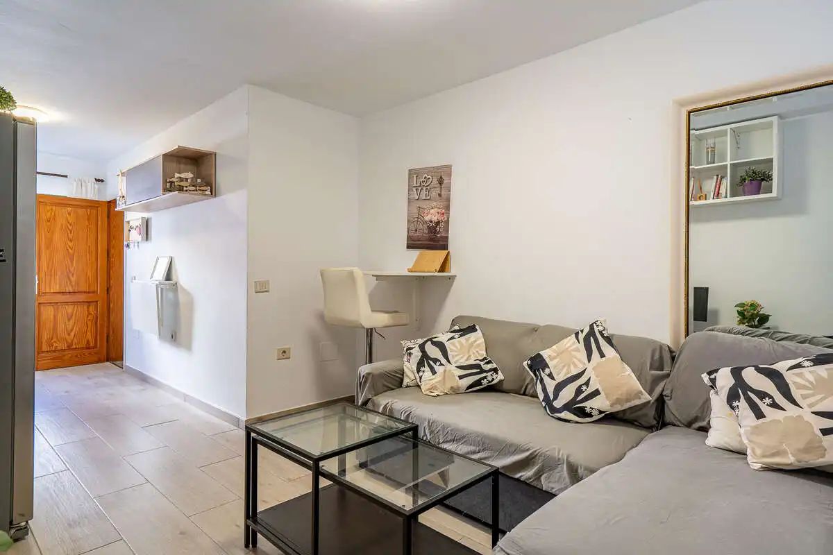 Sala de estar de Apartamento en venta en Caleta de Famara