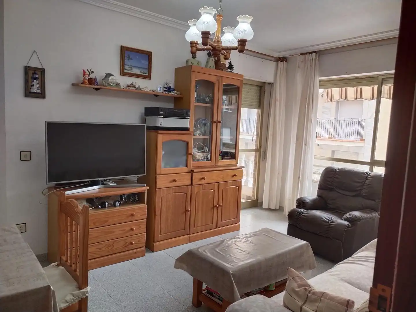 Wohnzimmer von Wohnung zum Verkauf in San Pedro del Pinatar mit Balkon