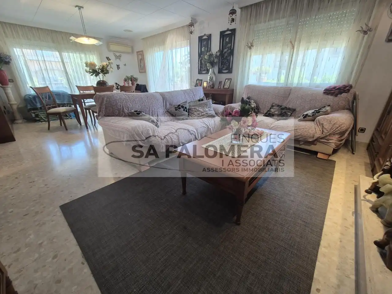 Sala de estar de Casa o chalet en venta en Blanes con Aire acondicionado, Jardín privado y Terraza