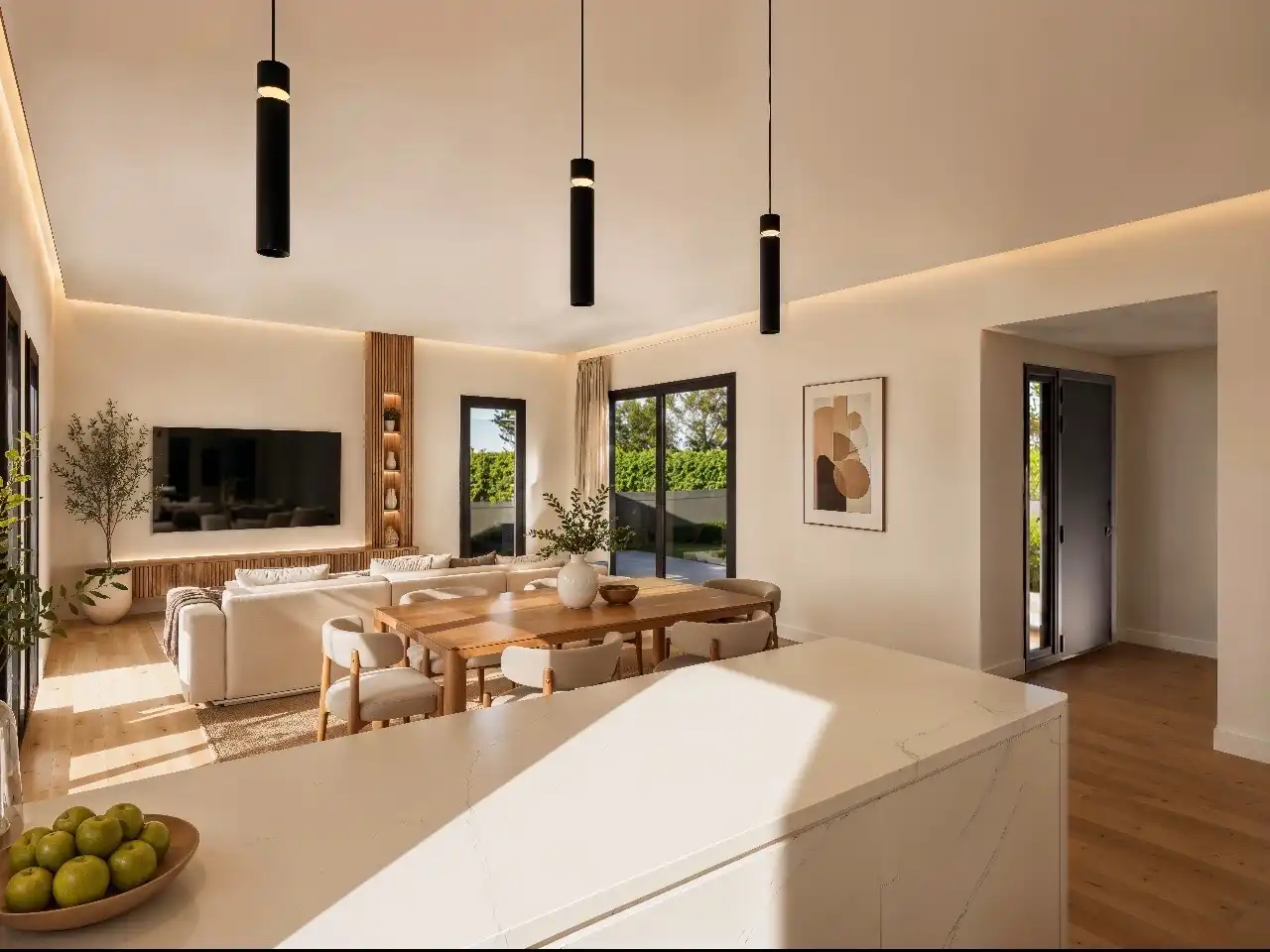 Sala de estar de Casa o chalet en venta en Rabé de las Calzadas, Burgos
