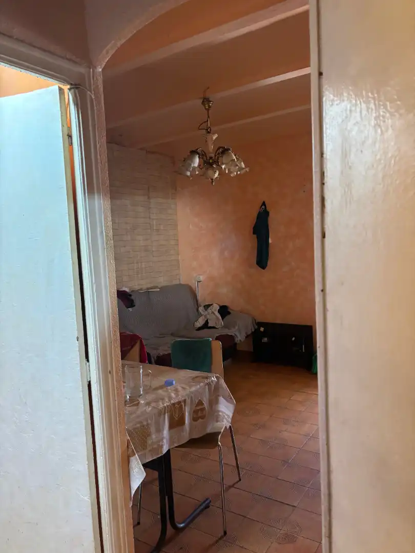 Wohnzimmer von Wohnung zum Verkauf in Badalona mit Ofen