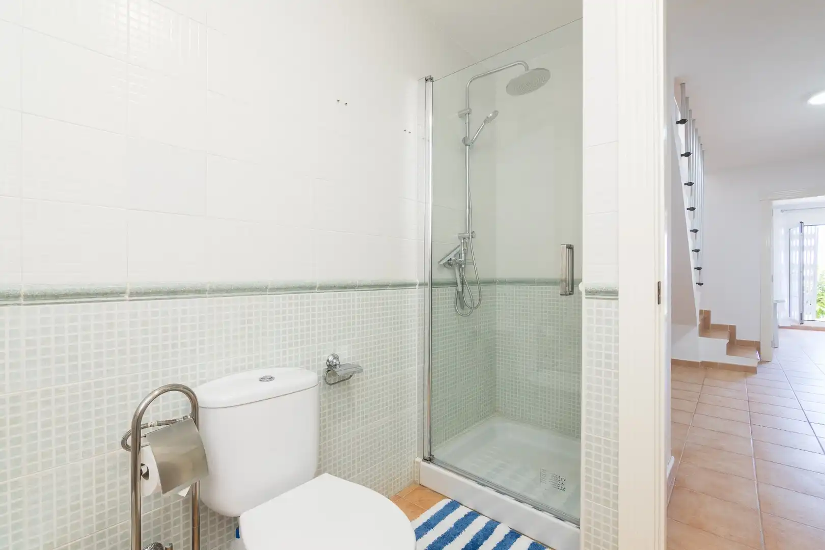Bathroom of Houses for rent in Santa Pola  with Air Conditioner, Heating and Private garden