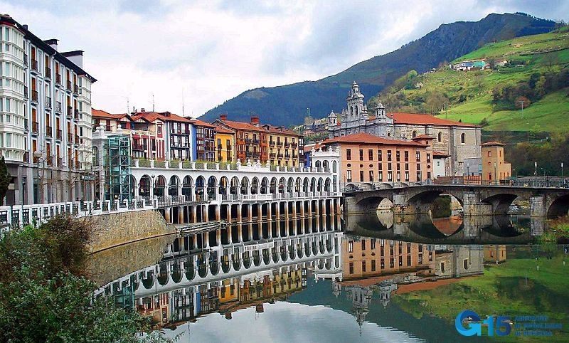 Vista exterior de Pis de lloguer en Tolosa amb Calefacció