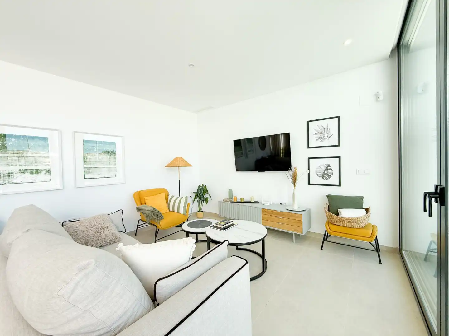 Living room of Houses for sale in Pulpí  with Air Conditioner, Private garden and Terrace