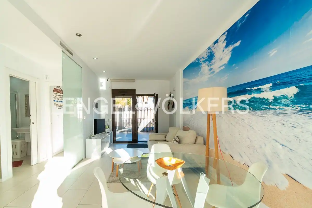 Sala d'estar de Apartament en venda en Rojales amb Aire condicionat, Calefacció i Jardí privat