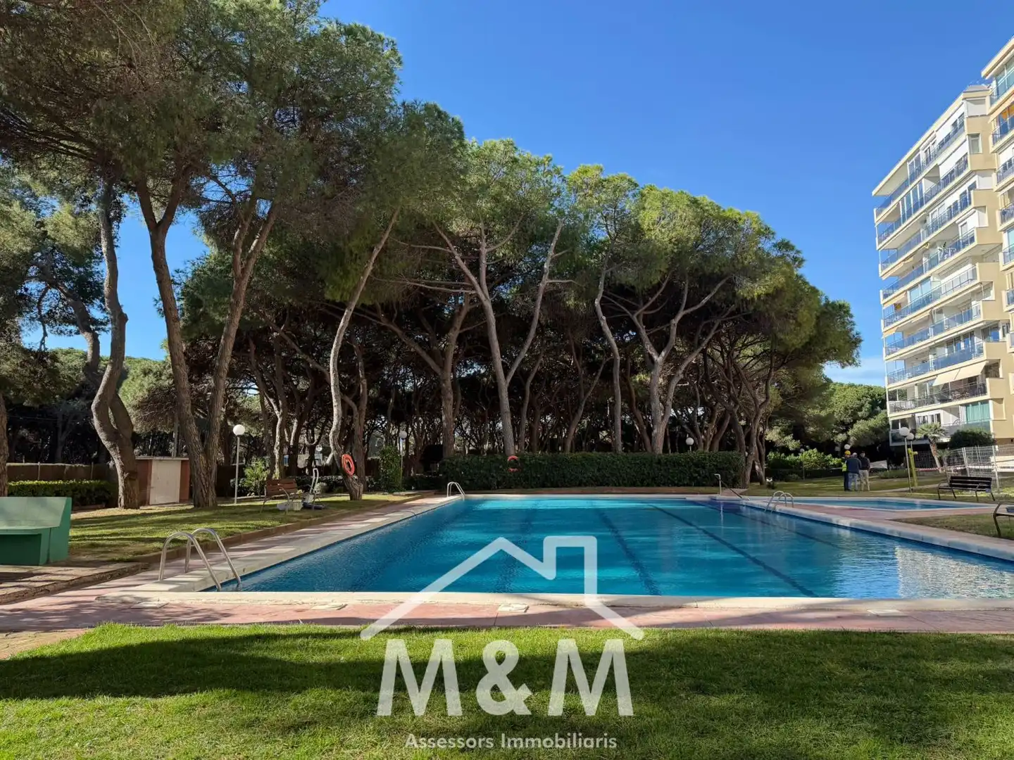 Jardín de Apartamento de alquiler en Gavà con Terraza y Piscina comunitaria