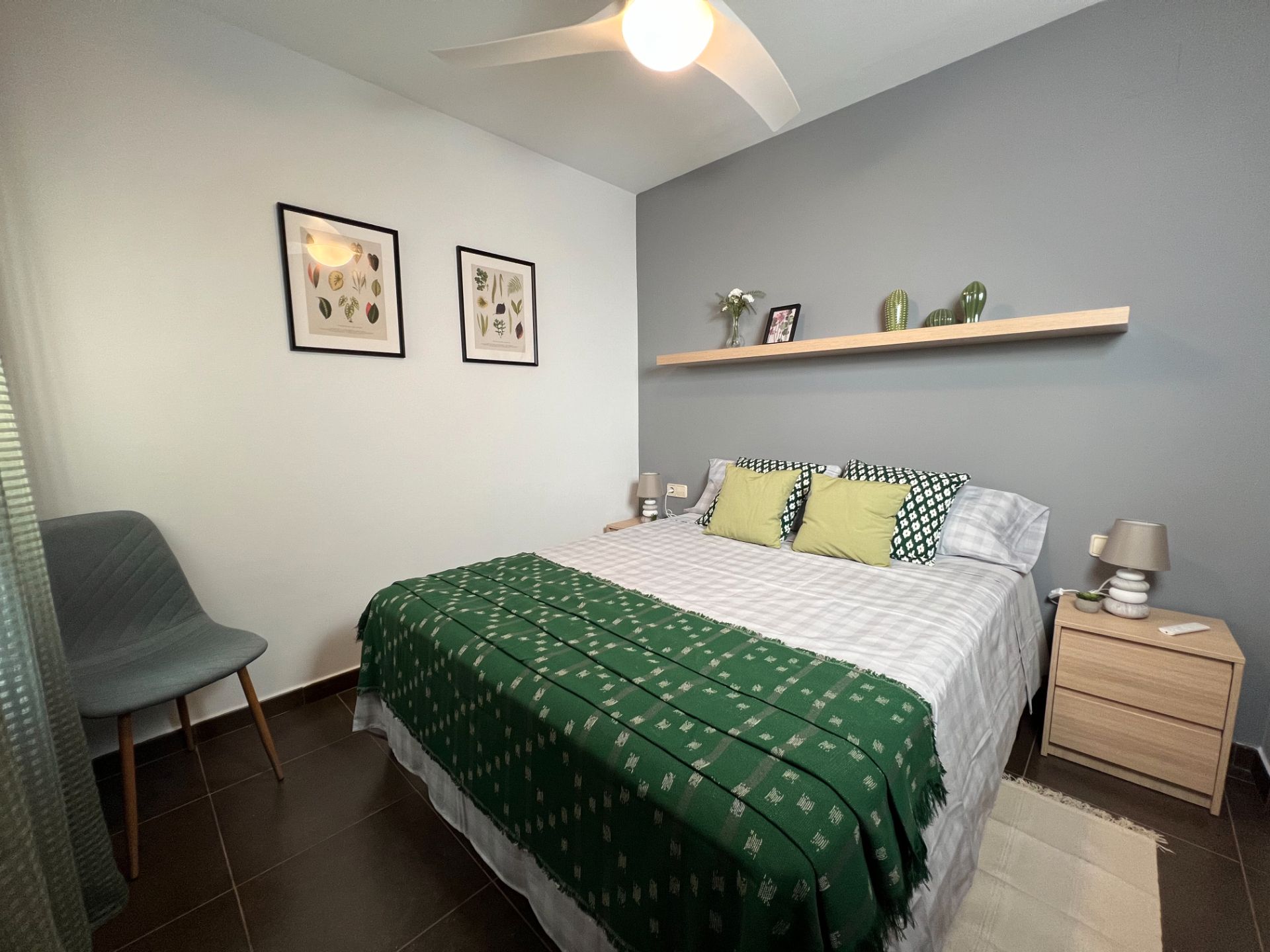 Bedroom of Study to rent in Sagunto / Sagunt  with Air Conditioner, Heating and Furnished