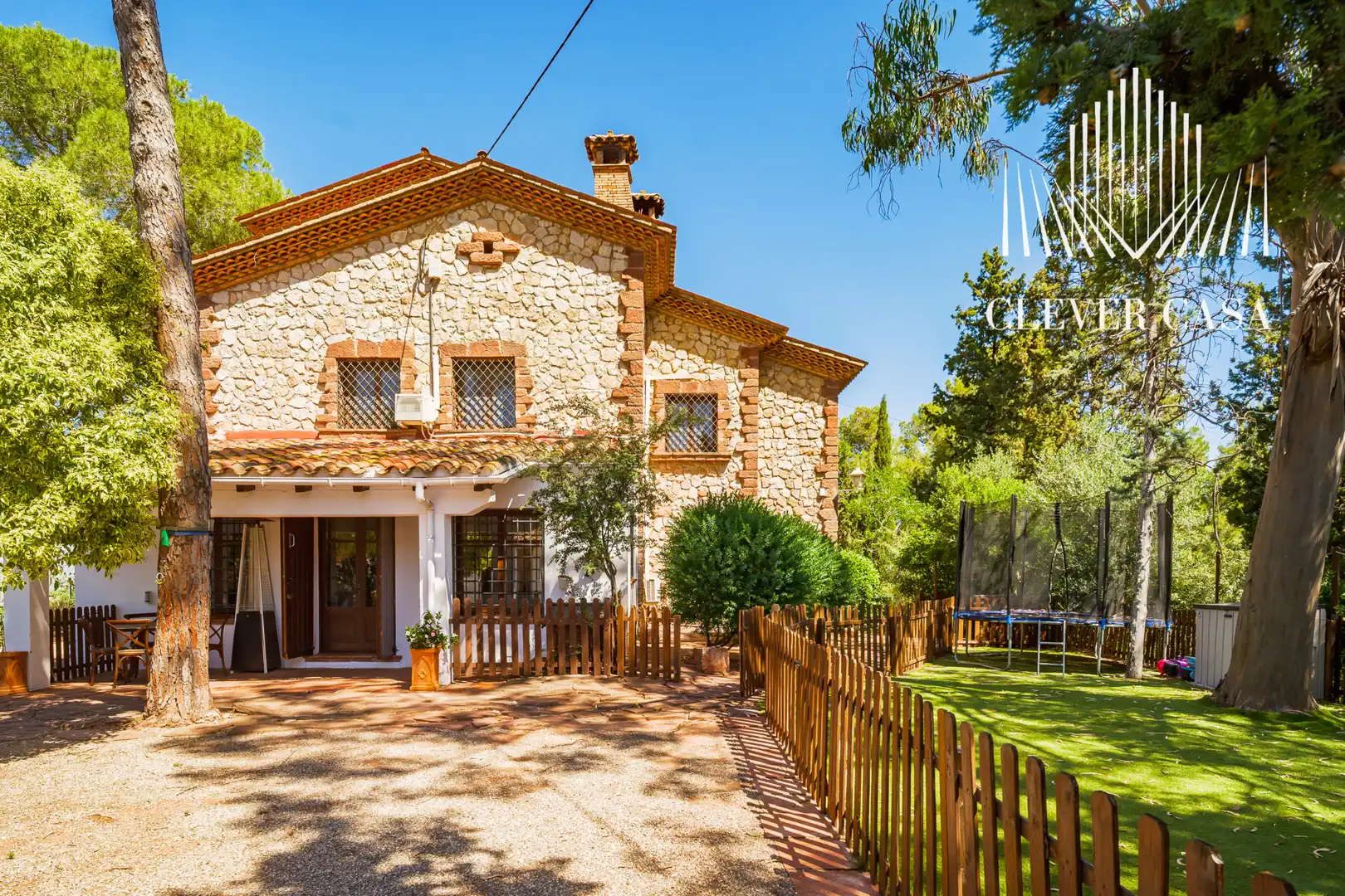 Jardín de Casa o chalet en venta en Castellví de Rosanes con Aire acondicionado, Calefacción y Jardín privado