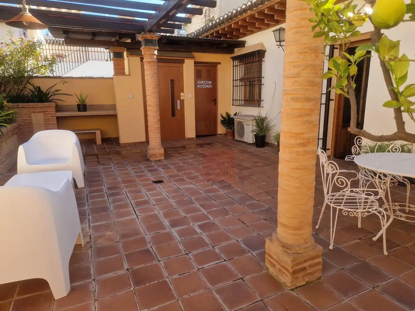 Terrace of Attic for rent in Granada  with Air Conditioner, Heating and Terrace